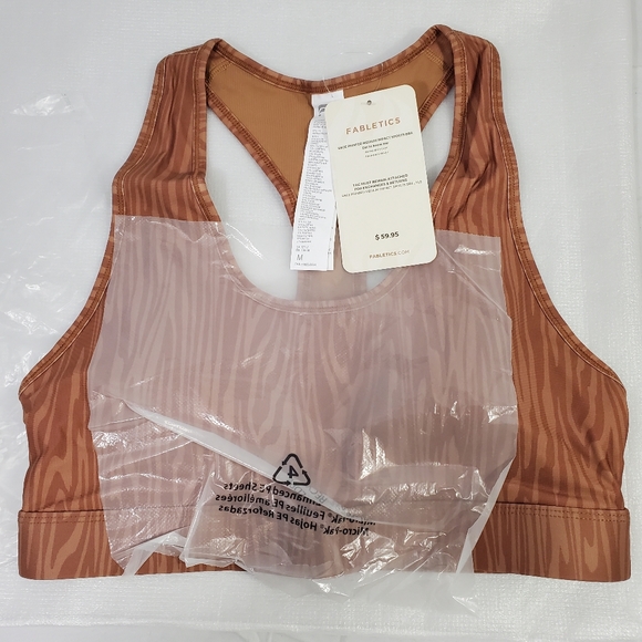 Fabletics | Sage Printed Medium Impact Sports Braw - Picture 6 of 10